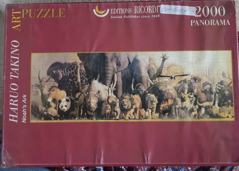 Noah`s Ark Puzzle 2000